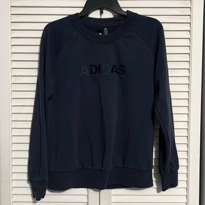navy blue adidas sweater